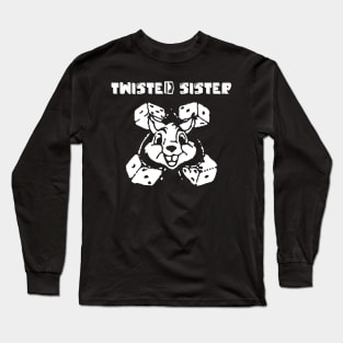 twisted sister rabbit dice Long Sleeve T-Shirt